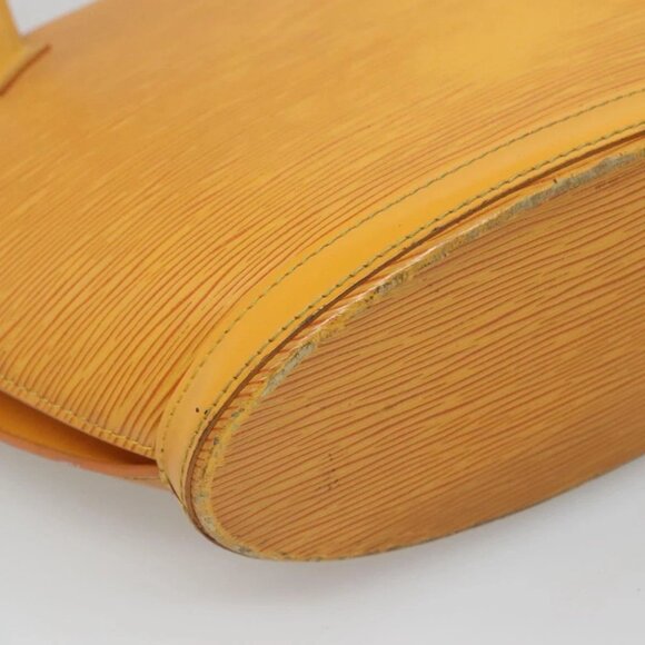LOUIS VUITTON Epi Saint Jacques Poignees Long Bag Yellow M52339 LV Auth 116451 - Picture 7 of 16